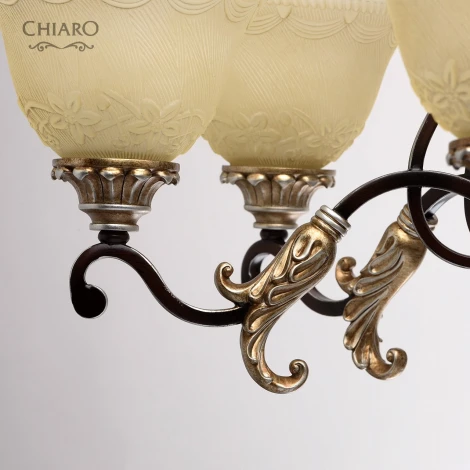 Подвесная люстра Chiaro Версаче 254017806