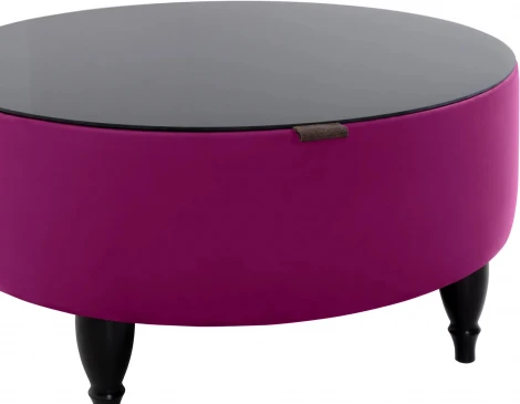 Стол журнальный Italia ОГОГО (арт.334823), (ЛДСП/Сиреневый)