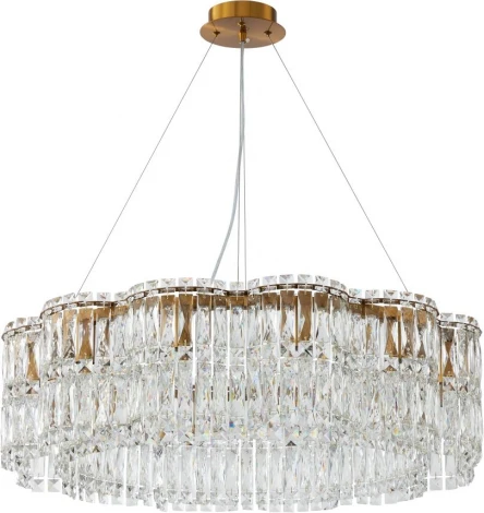 Подвесная люстра хрустальная Stilfort Admire 2174/05/12P (220V, на тросе)