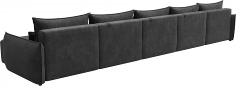 Диван п-образный Лига-051 НПБ МегаЛонг Лига Диванов (Велюр) арт.128744