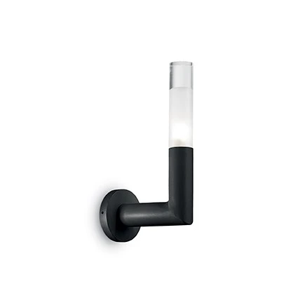 Настенный светильник уличный Ideal Lux Eclisse AP1 NERO