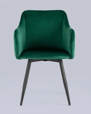 Стул Stool Group Ника вращающийся велюр изумрудный УТ000031326