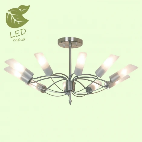 Потолочная люстра Lussole Loft Lano GRLSA-2813-10 (220V, IP21)