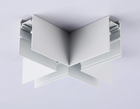 Коннектор X-образный для накладного шинопровода Ambrella TRACK SYSTEM GL3375