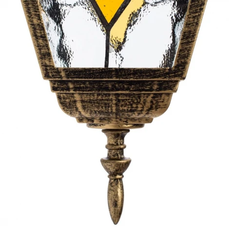 Настенный фонарь уличный Arte Lamp Berlin A1012AL-1BN