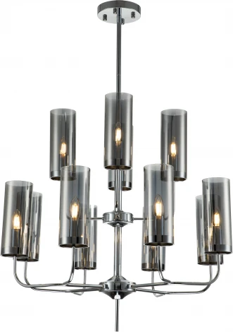 Люстра потолочная на штанге Balletto V000259 (13014/12R Chrome ) (220V)