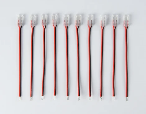 Соединитель гибкий Ambrella Illumination GS7401 односторонний для светодиодной ленты COB 12/24V (2 конт.) 150 мм