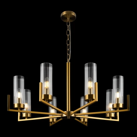 Подвесная люстра Freya Еster FR5214PL-08BS (220V, на цепи)