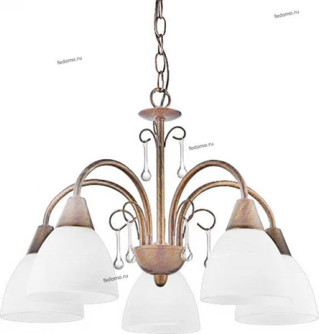 Подвесная люстра Arte Lamp Segreto A9312LM-5BR