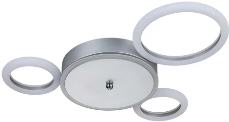 Потолочная люстра Escada Saturn 10268/4LED Silver (регулировка яркости, 220V, пульт управления)