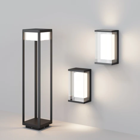 Настенный уличный светильник Maytoni Baker Street O021WL-L10B3K (LED, 220V, IP65)