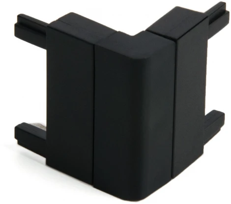 Коннектор угловой Elektrostandard Flat Magnetic внутренний для накладного шинопровода (черный) 85002/00 (48V)