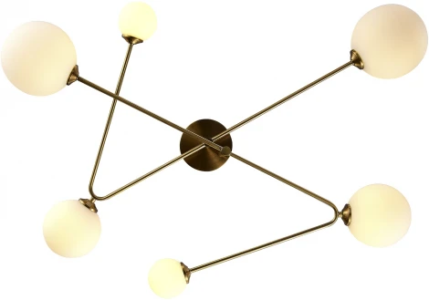 Потолочная люстра на штанге Evoluce Fantini SLE2211-302-06 (220V, шарики)