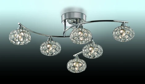 Потолочная люстра Odeon Light Crea 2597/6C