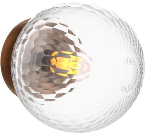 Настенный светильник уличный Covali WL-38028 (220V, шар, IP54)