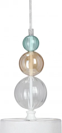 Подвесной светильник Vitaluce V2995-0/1S, 1хЕ27 макс. 40Вт V2995-0/1S (220V, на проводе, круглые)