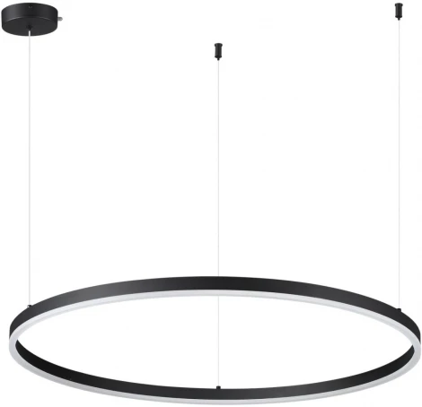 Подвесной светильник Lumion Echo 6530/67L черный LED 67W 3000-6000K 2982Лм 220V (на тросе)