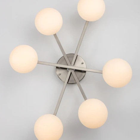 Потолочная люстра RGB на штанге Citilux Atman Smart CL226A161 (LED, 220V, голосовое управление, пульт управления, управление смартфоном, умный дом - Алиса, Маруся, Салют)