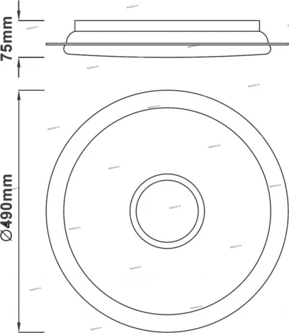 Потолочный светильник Mantra Lighting Speaker 3693
