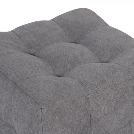 Пуф Dreambag Лотос Серый Велюр 13211