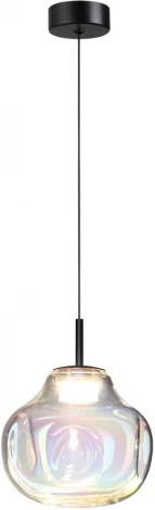 Подвесной светильник Odeon Light Vaso 5097/4LB черный/бензиновый/металл/стекло LED 4W 4000K (220V, на проводе)