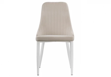 Стул Woodville на металлокаркасе Kora white / beige 15222