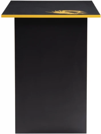 Письменный стол Woodville Эрмтрауд черный / желтый 474254