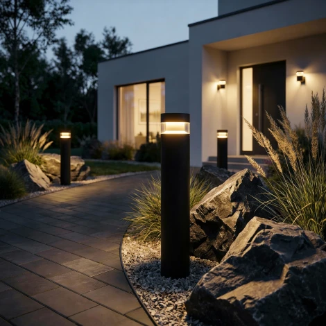 Наземный светильник светодиодный Elektrostandard Techno 1532 TECHNO LED 3000K чёрный