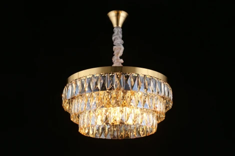 Подвесная люстра Francheska APL.837.03.08 (220V, хрусталь, на цепи)