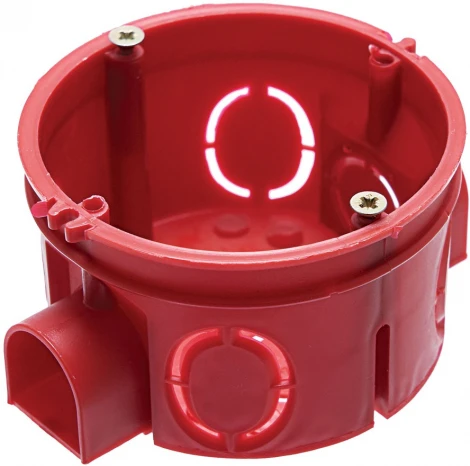 Подрозетник красный Stekker 39293