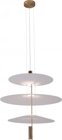 Подвесной светильник Kink Light Гида 08403-50+68+50,20(01) бронза Led 3*3W (220V, на тросе, круглые, летающая тарелка)