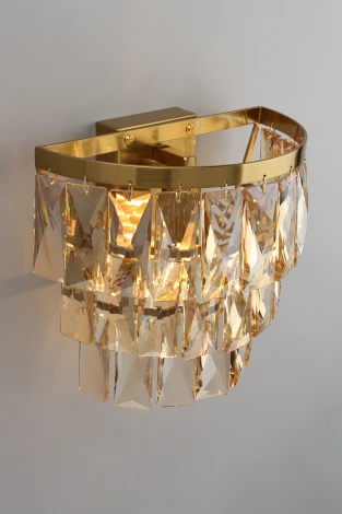 Настенный светильник Francheska APL.837.01.01 (220V, хрусталь)