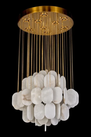 Потолочная люстра каскадная Fluorite Etereo FL1114-9N