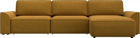 Диван угловой Лига-048 НПБ лонг Лига Диванов (Велюр) арт.128489