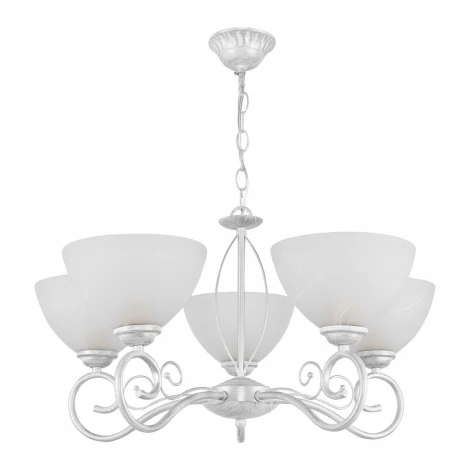 Подвесная люстра Arte Milano Amalfi-0656 330656/5 WT+SL (220V, на цепи)