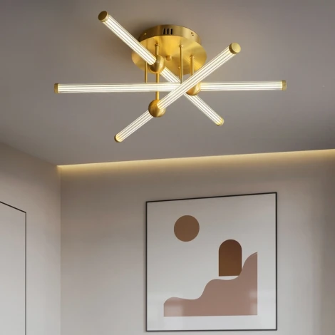 Потолочная люстра на штанге Bekka D63 ImperiumLoft Bekka01 (203757-26) (LED, 220V)