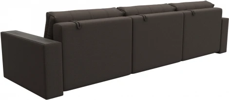 Диван прямой с декором Лига-049 НПБ Лонг Лига Диванов (Рогожка) арт.128417