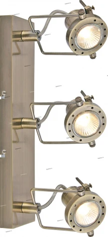 Спот Arte Lamp Costruttore A4300PL-3AB