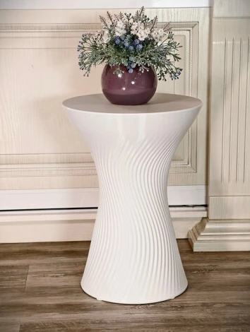 Столик журнальный Sheffilton SHT ТАМ-ТАМ белый перламутр 8212706802