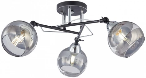 Потолочная люстра на штанге Arte Milano AMALFI-323685 323685/3B BK+CR (220V)