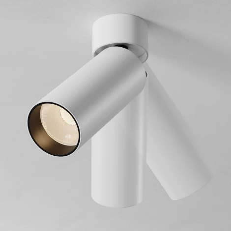 Потолочный светильник накладной Maytoni Focus Led C055CL-L12W2.7K-SS-W