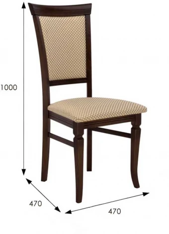 Стул Бонита орех, Арш 701/1 от фабрики Mebelik