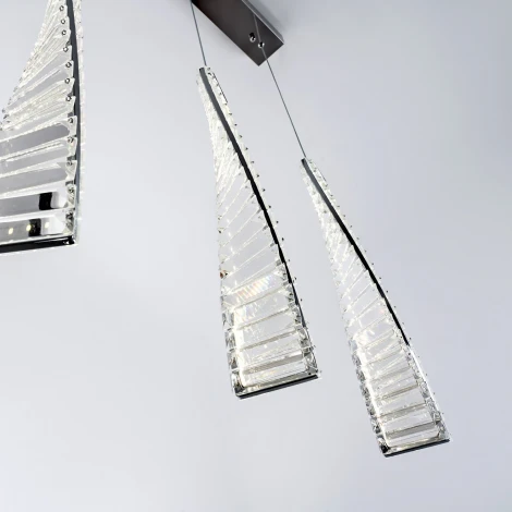 Подвесной светильник светодиодный хрустальный Modelux MODESTYLE MS.88910.3 CR