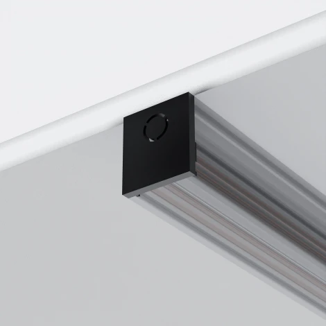 Заглушки для накладного магнитного шинопровода Exility Maytoni Accessories for tracks Exility TRAM034EC-41B