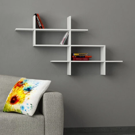 Полка фигурная LEVE HALIC BOOKCASE LEV00830