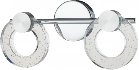 Бра Simple Story 1081 1081-LED8WL (220V, хрусталь, кольцо)