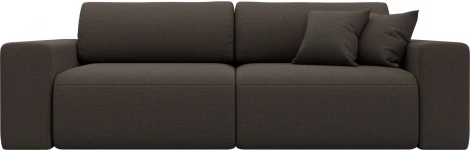 Диван прямой Лига-036 НПБ Классик Лига Диванов (Рогожка) арт.124199