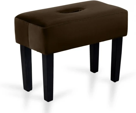 Табурет мягкий Handy ОГОГО (арт.671358), (Велюр,Экокожа/Коричневый)
