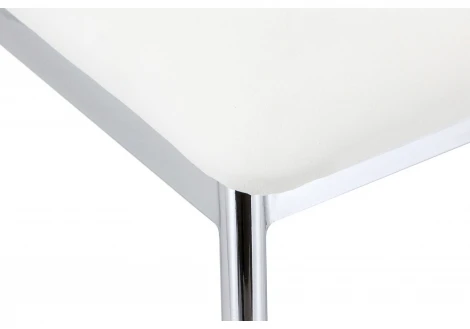 Обеденный стул на металлокаркасе Woodville Okus white 11192