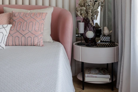 Тумбочка Scala столешница матовая 60*44*55см Garda Decor арт.77IP-NS2072